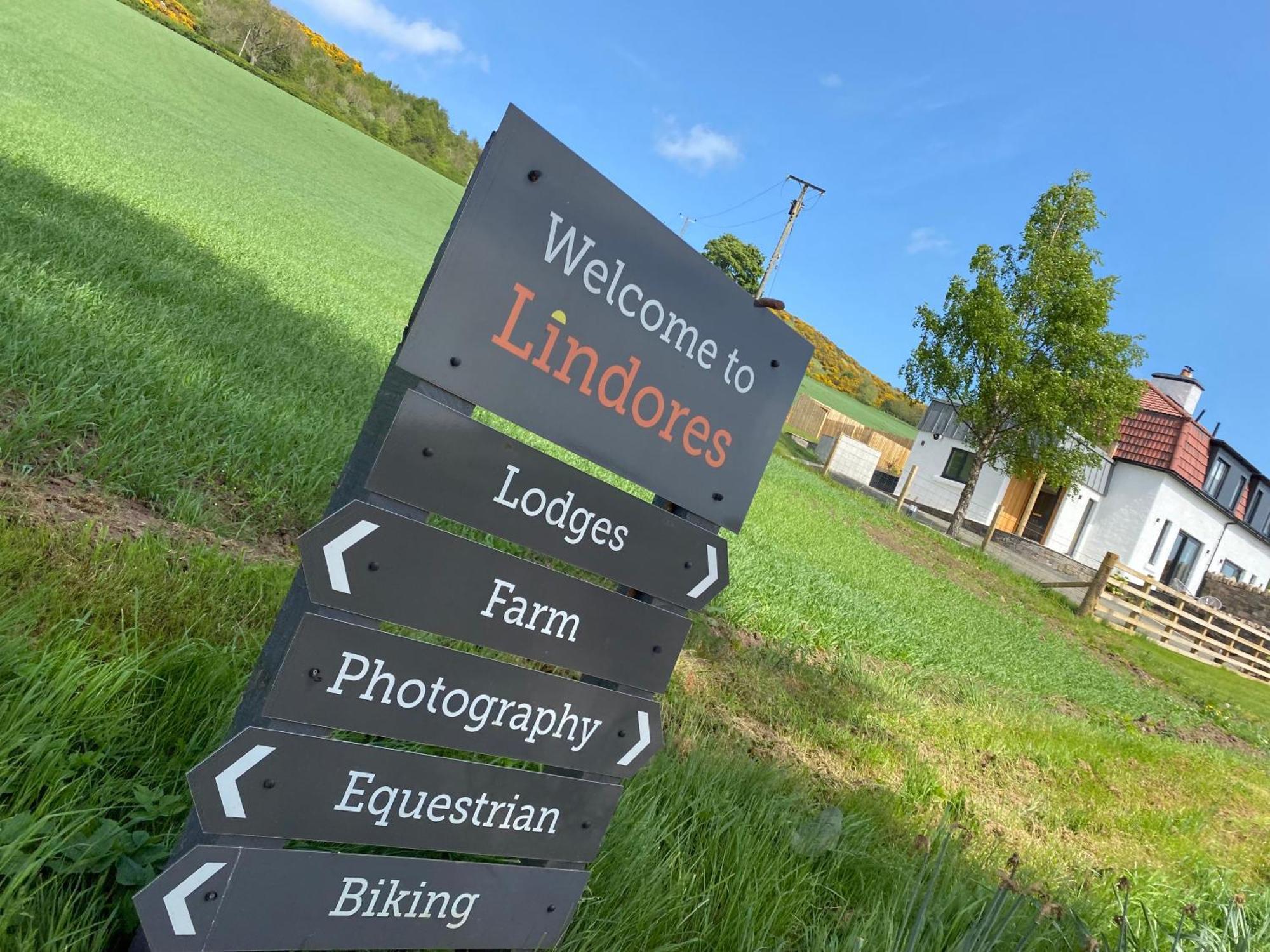 Luxury Lodge With Hot Tub At Lindores Newburgh  外观 照片